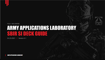 Paper-SBIR Optional Deck Guide