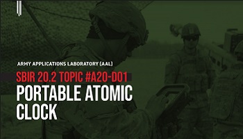 Infosheet-Portable Atomic Clock