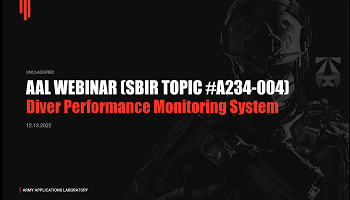 Webinar - Diver Performance Monitoring System